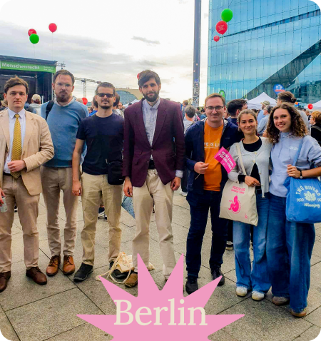 Unsere Gruppe beim Marsch für das Leben in Berlin